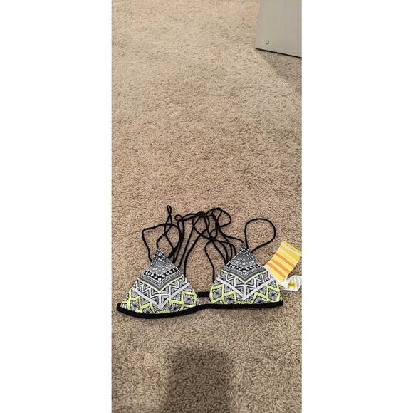 Rip Curl Other - NWT Rare Strappy Neon Rip Curl Bikini Top Large